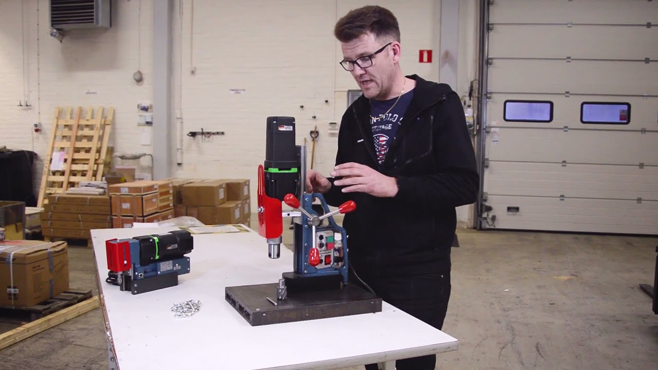 Magnetborrmaskin från Karnasch