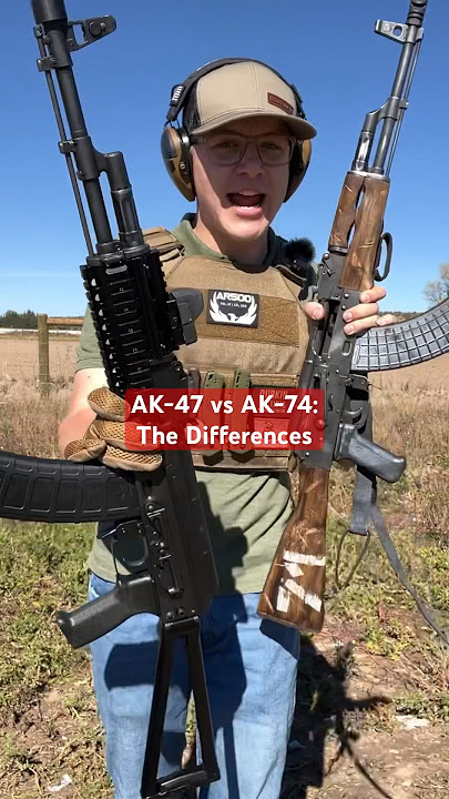 AK-47 vs AK-74: *IMPORTANT* Differences! #tactical #civtac #gun