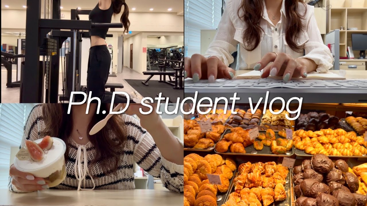 eng) 카이스트 대학원생 브이로그 l 성심당🥐 먹으면서 운동하고 식단하고 실험하는 브이로그 l 먹고싶은거 다먹어도 관리는 포기 모대🥗 l Grad school vlog