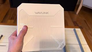 Wavlink ax1800 outdoor wifi ranger extender unboxing