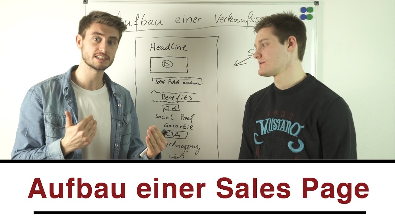 Update Der perfekte Aufbau einer Sales Page