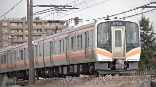 E129系B6編成 信越本線下り普通447M