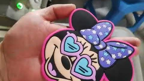 Automatic PVC Rubber Label Making Machine | Weldo 12 color pvc label dispensing machine