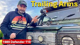 Replacing the Rear Trailing Arms and Bushes on our 1989 Land Rover Defender