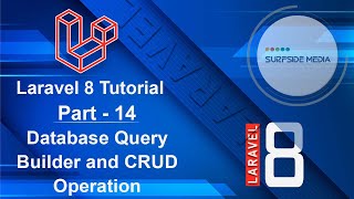 Laravel 8 Tutorial - Database Query Builder and CRUD Operation