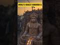 World’s Biggest Hanuman Cliff Construction 😱🛕| Mcivil #shorts #hanuman #mcivil #youtubeshorts #build