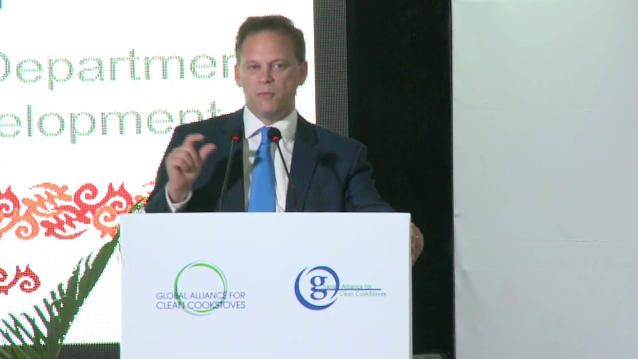 Hon. Grant Shapps: 2015 Clean Cooking Forum