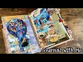 Journal With Me Disney Edition / Step By Step DIY Layout Video / Junk Journal Tutorial