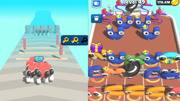 Merge Alphabet Lore Run | Levels 48-49 Gameplay Abc Lore All Letter A-Z