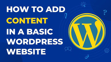 How to add Content to a basic WordPress Website| What is Widget| How to add Widgets in a Sidebar