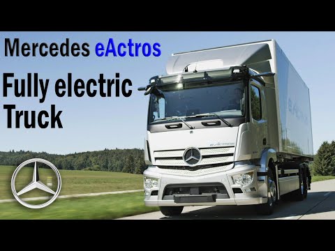 2021 Mercedes-Benz eActros - all electric truck, eActros interior & exterior