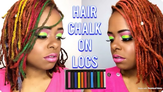 Unleash your creativity with hair chalk