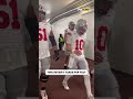 OL Luke Montgomery to QB Julian Sayin ahead of The Game 😤 #Ohiostate #CFB #football