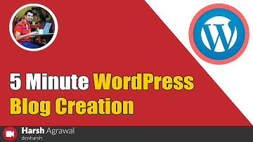 How To Build WordPress Blog In Less Than 5 Minutes
