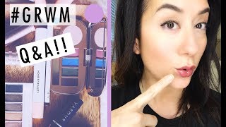 I Answer Your Questions! | Chit Chat GRWM, Q\&A + Testing Crunchi Eyeshadow