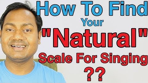 How To Find Your "Natural" Scale For Singing? | Indian Classical Vocal Lessons Online (Hindi)