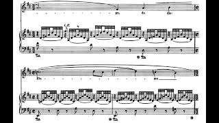 Wiegenlied (R. Strauss) Score Animation