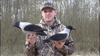 Final Approach Crow Decoys – 3 pcs