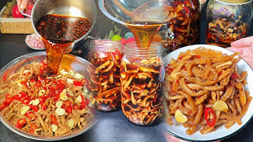 Cách làm củ cải ngâm nước tương ăn Tết