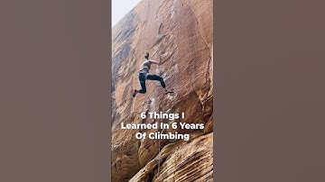 What I learned in 6 years of climbing #climbing #bouldering #whip