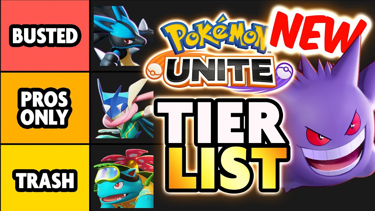 Pokémon UNITE Tier List - These Pokémon are the best