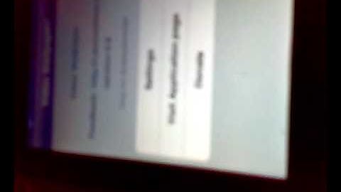 How to make ipod have video background