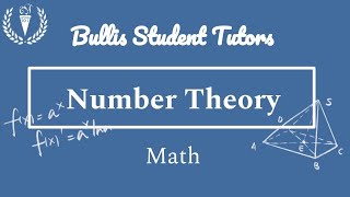 Introduction to Number Theory | Math