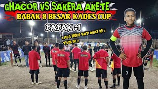 Theres A Surprise In This Matchghacor Vs Sakera Gobak Sodor