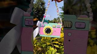 DIY camera pen holder 📷 #shorts #youtubeshorts #diy #penholder #viral #trending