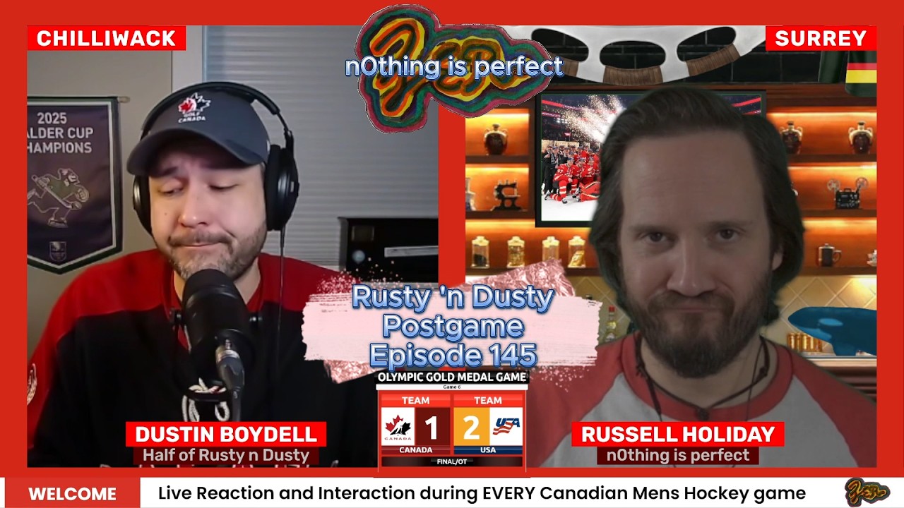 Canada vs USA POSTGAME | Heartbreak on Ice | Rusty 'n Dusty Postgame | Episode 145