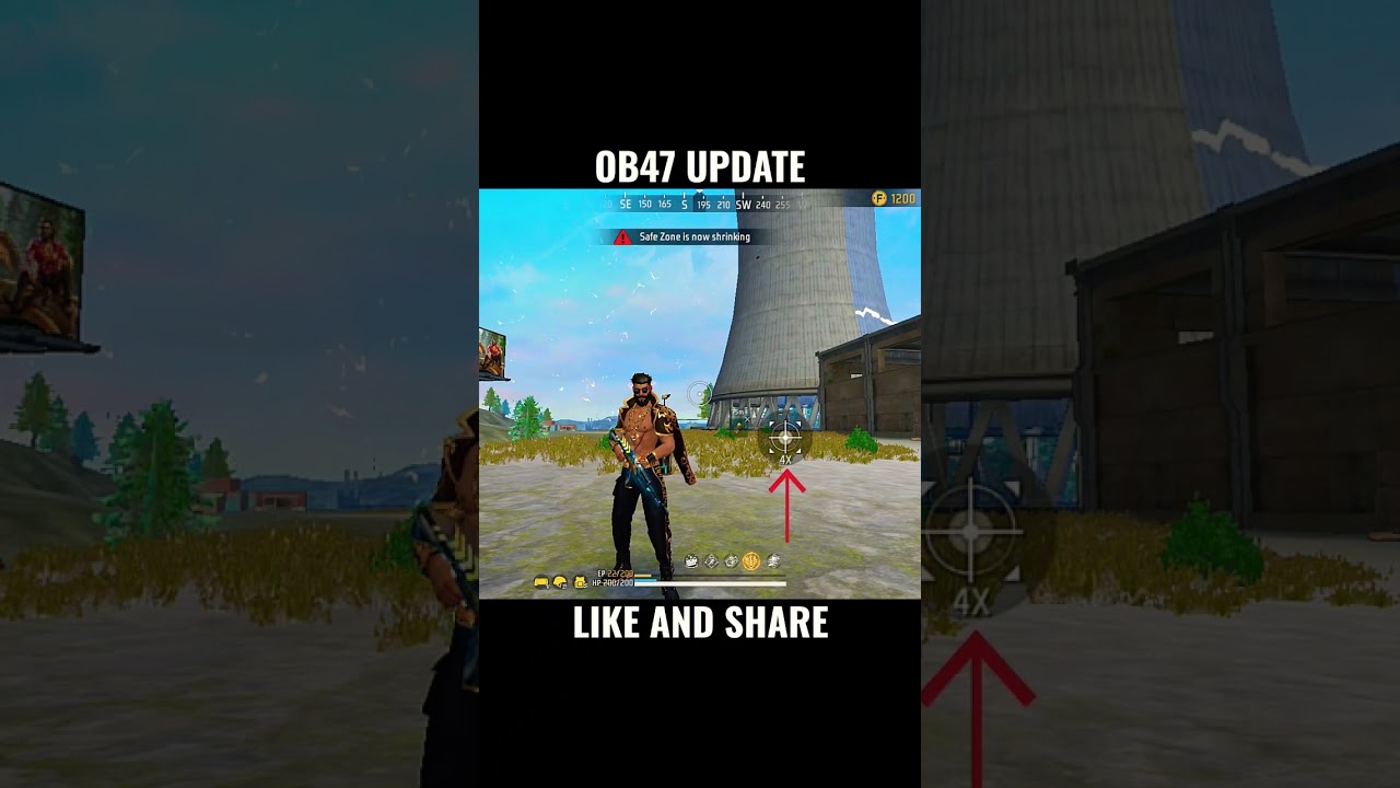 SCOPE BUTTON UPDATE | OB47 UPDATE FF MAX || 