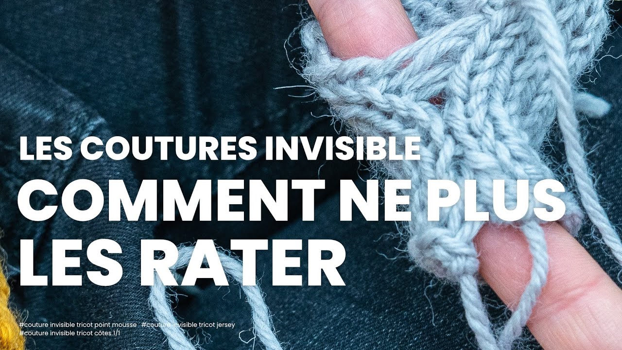Bloquer Un Tricot Avant Ou Après Assemblage