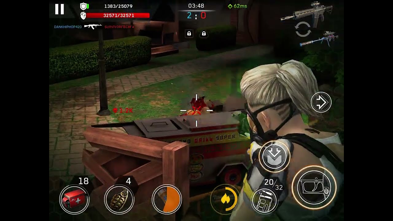 Left to survive | Mobile | Gameplay | 333 ZZZ | | 2V2 | Online | 3’s