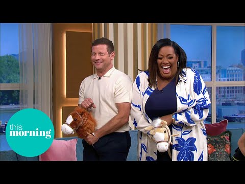 Alison And Dermot Try Hobby Horsing With The Champions | This Morning
