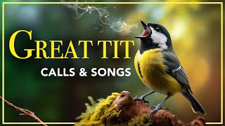 GREAT TIT calls and songs. How to recognize Great Tit by singing? 🤔 Parus major singing and sounds