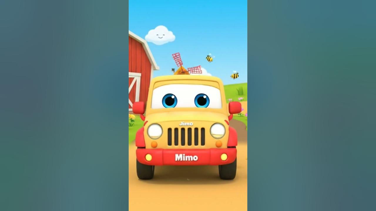 "Mbek Mbek Suara Domba" Song 🎶 | Indonesian Toddler Songs | Nursery Rhymes #carcartoon #kidscartoon
