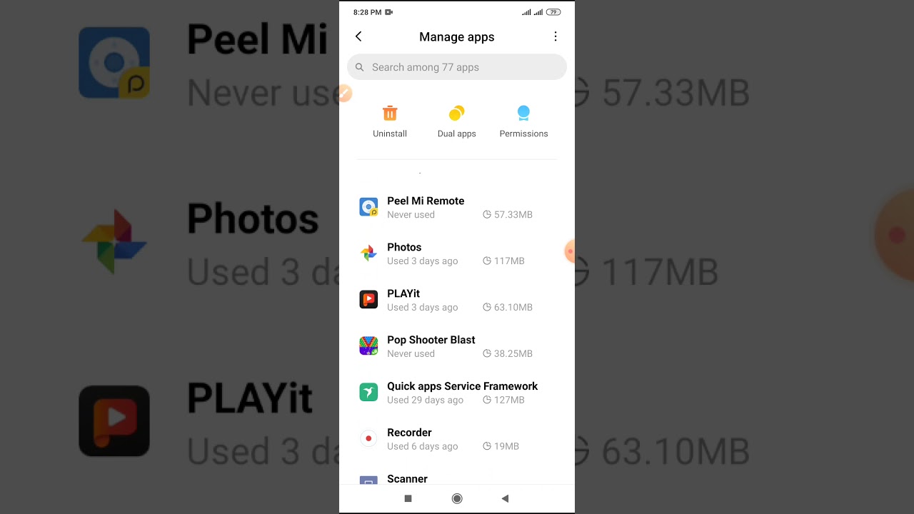 Xiaomi Could apps version check on redmi note 8