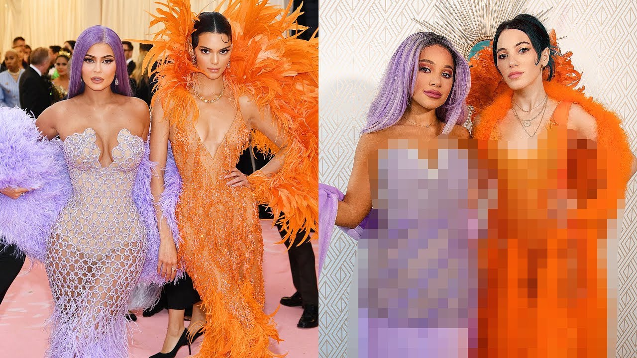 met gala halloween costumes 2020 Recreating Kendall And Kylie S Met Gala Looks Diy Challenge Youtube met gala halloween costumes 2020