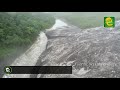 Impresionante represamiento del río Upano en Morona Santiago