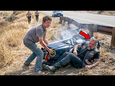 Kid Saw a Biker Trapped Under His Own Bike—He Saved a Life and Earned a Hells Angel’s Protection for