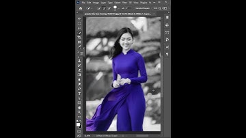Photoshop Tutorial | How To Easily Create Color Splash Effect In Adobe Photoshop #shorts #short