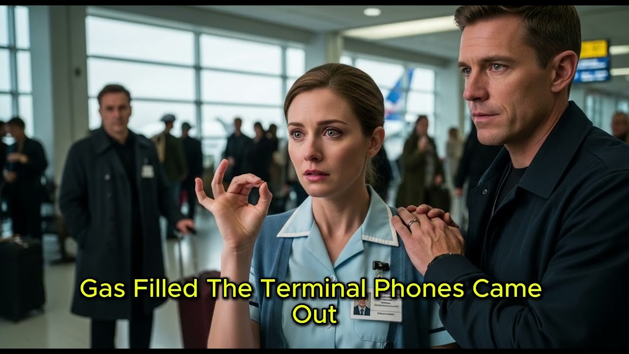 “The Trembling Nurse’s Silent Signal That Saved a Navy SEAL Commander at the Airport”