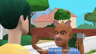 Phineas And Ferb Give Candy Cat A Black Eye And Gets Grounded