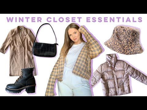 winter closet essentials | 2019