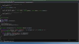 C++ - drawing in an X11 window using cairo