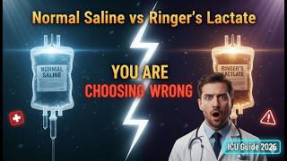 Why You Should STOP Defaulting to Normal Saline | Ringer's Lactate vs NS — Clinical Guide 2026