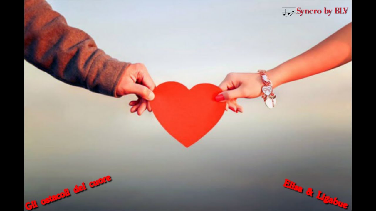 Elisa feat Ligabue - Gli ostacoli del cuore karaoke - YouTube