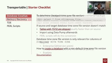 Prerequisites for migrating Oracle Database using transportable tablespaces