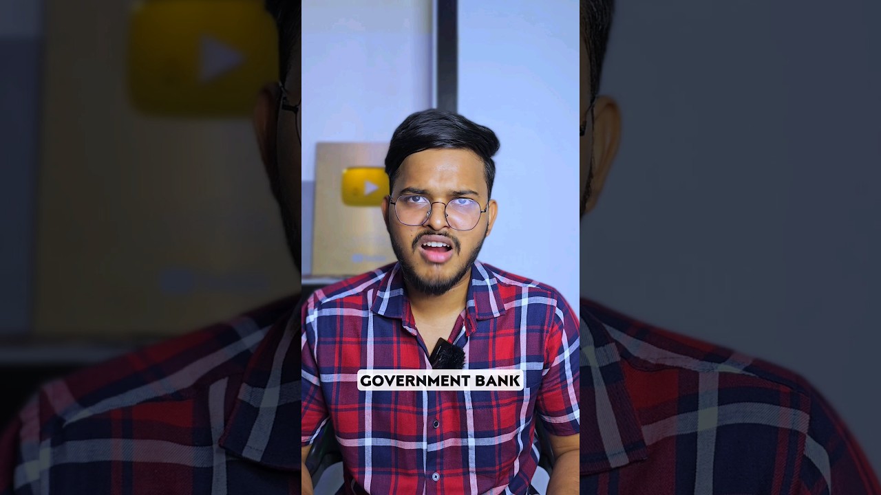 Private Vs Government Bank 🏦🤣 