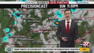 Jackson's Sunday Morning 6am Forecast Update